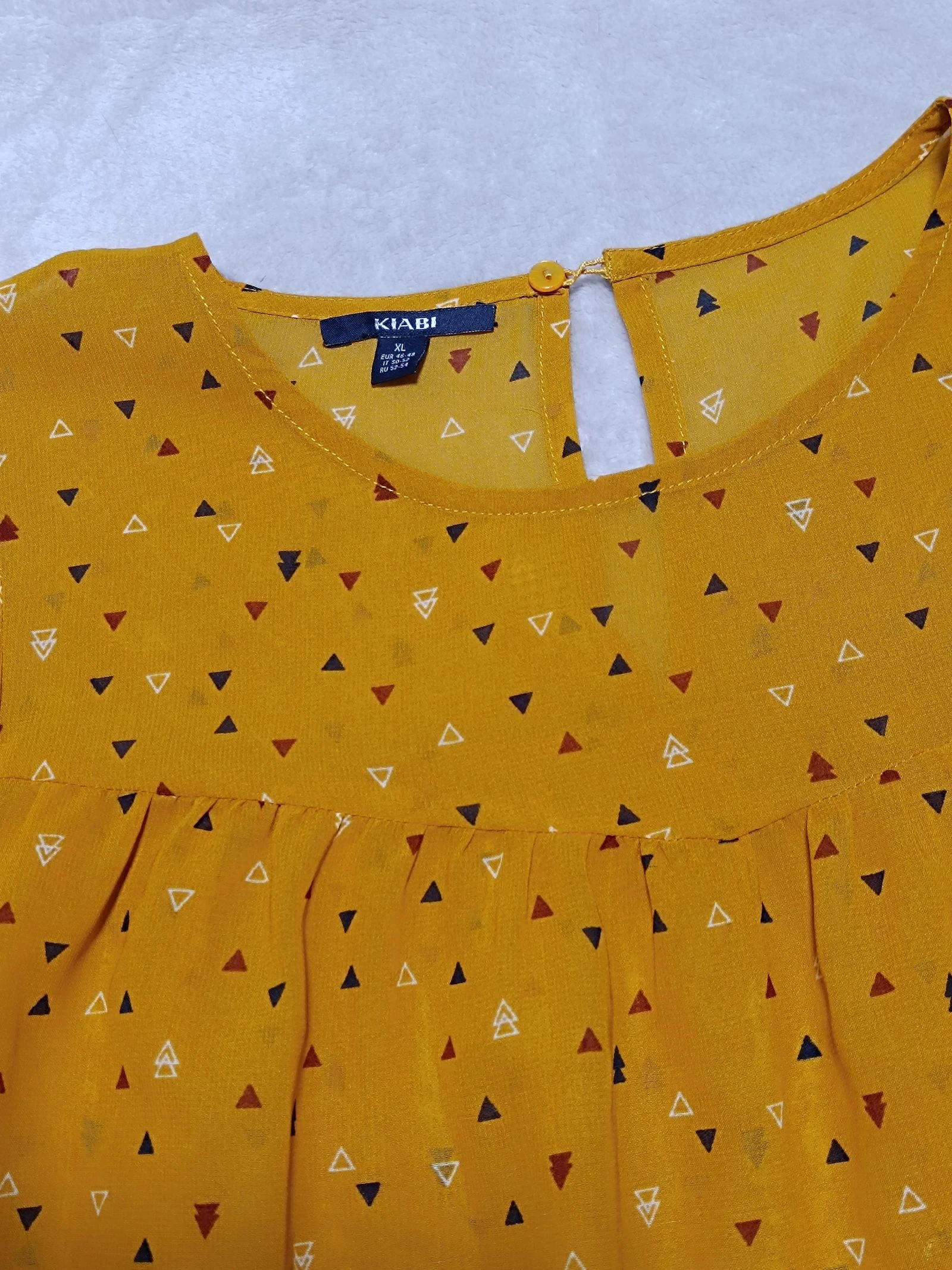 Camiseta de tirantes mostaza-talla 46-48 – photo 2